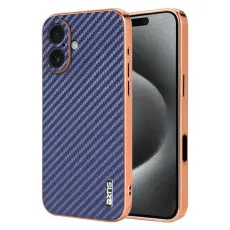 AZNS - AZNS iPhone 17 Fodral Electroplating KonstL&auml;der - Bl&aring;