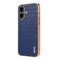 AZNS - AZNS iPhone 17 Fodral Electroplating KonstL&auml;der - Bl&aring;