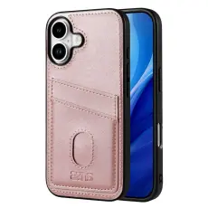 AZNS - AZNS K1 Series f&ouml;r iPhone 17 Fodral KonstL&auml;der - Ros&eacute;guld