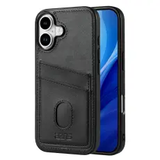 AZNS - AZNS K1 Series iPhone 17 Fodral KonstL&auml;der - Svart