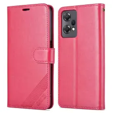 AZNS - AZNS Mobilskal till OnePlus Nord CE 2 Lite 5G i Texturerat KonstL&auml;der - R&ouml;d