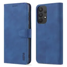 AZNS - AZNS Samsung Galaxy A53 5G Pl&aring;nboksfodral Konstl&auml;der - Bl&aring;