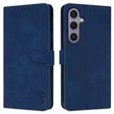 AZNS - AZNS Samsung Galaxy S25 Pl&aring;nboksfodral Konstl&auml;der - Bl&aring;