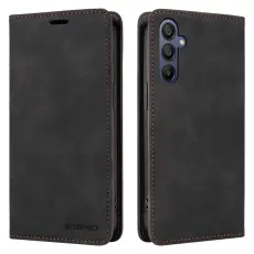 BETOPNICE - BETOPNICE 003 f&ouml;r Samsung Galaxy A17 Pl&aring;nboksfodral Konstl&auml;der - Svart