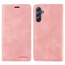 BETOPNICE - BETOPNICE 003 f&ouml;r Samsung Galaxy M54 5G Pl&aring;nboksfodral Konstl&auml;der - Rosa