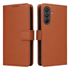 BETOPNICE - BETOPNICE Samsung Galaxy A17 5G Pl&aring;nboksfodral - Detachable Konstl&auml;der - Brun