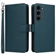 BETOPNICE - BETOPNICE Samsung Galaxy S23 Pl&aring;nboksfodral - Detachable Konstl&auml;der - Bl&aring;