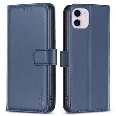 BINFEN COLOR - BINFEN COLOR BF17 iPhone 11 Pl&aring;nboksfodral Konstl&auml;der - Bl&aring;