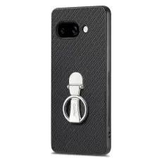 CASENEO - D.G Ming Google Pixel 9a Fodral Kickstand KonstL&auml;der - Svart