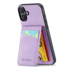 FIERRE SHANN - FIERRE SHANN 023 iPhone 17 Fodral KonstL&auml;der - Lila