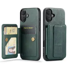 FIERRE SHANN - FIERRE SHANN 024 f&ouml;r iPhone 17 Fodral KonstL&auml;der - Gr&ouml;n