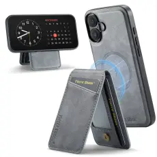 FIERRE SHANN - FIERRE SHANN 025 Fodral f&ouml;r iPhone 17 KonstL&auml;der - Gr&aring;