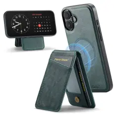 FIERRE SHANN - FIERRE SHANN 025 Fodral f&ouml;r iPhone 17 KonstL&auml;der - Gr&ouml;n