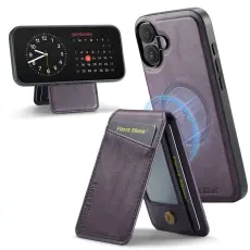 FIERRE SHANN - FIERRE SHANN 025 Fodral f&ouml;r iPhone 17 KonstL&auml;der - Lila
