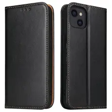 FIERRE SHANN - FIERRE SHANN f&ouml;r iPhone 15 Pl&aring;nboksfodral St&auml;ll Konstl&auml;der - Svart