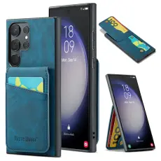 FIERRE SHANN - FIERRE SHANN Samsung Galaxy S25 Ultra Fodral KonstL&auml;der - Bl&aring;