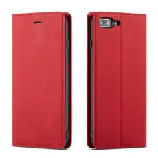 FORWENW - FORWENW Fantasy Series iPhone 8 Plus Pl&aring;nboksfodral Konstl&auml;der - R&ouml;d