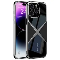 GKK - GKK iPhone 14 Pro Fodral KonstL&auml;der - Svart