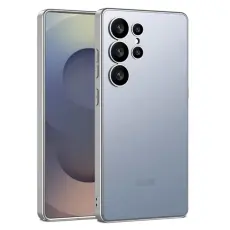 GKK - GKK Samsung Galaxy S25 Ultra Fodral Skin Touch AG PC+TPU - Bl&aring;