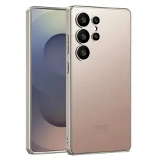 GKK - GKK Samsung Galaxy S25 Ultra Fodral Skin Touch AG PC+TPU - Guld