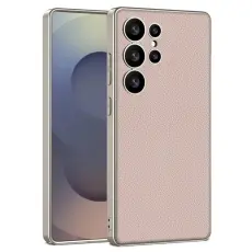 GKK - GKK Samsung Galaxy S25 Ultra Fodral Skin Touch PU + TPU - Guld