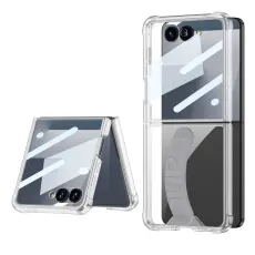 GKK - GKK Mobilskal till Samsung Galaxy Z Flip7 5G TPU Tempererat Glas - Gr&aring;