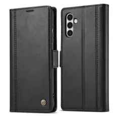 LC.imeeke - LC.IMEEKE f&ouml;r Samsung Galaxy S23+ Pl&aring;nboksfodral Konstl&auml;der - Svart