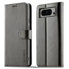 LC.imeeke - LC.IMEEKE Google Pixel 8 Pro Pl&aring;nboksfodral Konstl&auml;der - Gr&aring;