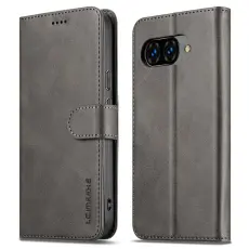 LC.imeeke - LC.IMEEKE Google Pixel 9a Pl&aring;nboksfodral Konstl&auml;der - Gr&aring;