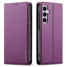 LC.imeeke - LC.IMEEKE L1 Series Fodral PU Läder - Skydd för Samsung A16 - Lila