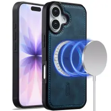 LC.imeeke - LC.IMEEKE L6 iPhone 17 Fodral KonstL&auml;der - Bl&aring;