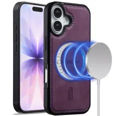 LC.imeeke - LC.IMEEKE L6 iPhone 17 Fodral KonstL&auml;der - Lila