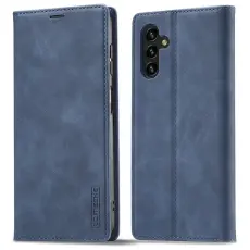 LC.imeeke - LC.IMEEKE Samsung Galaxy A54 5G Pl&aring;nboksfodral Konstl&auml;der - Bl&aring;