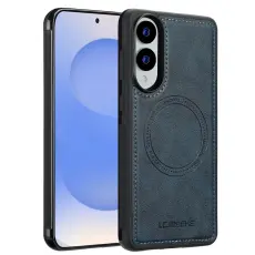 LC.imeeke - LC.IMEEKE Samsung Galaxy S25 Edge Fodral KonstL&auml;der - Bl&aring;