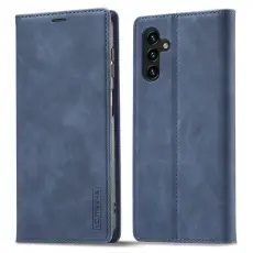 LC.imeeke - LC.IMEEKE Samsung Galaxy S25 Pl&aring;nboksfodral Konstl&auml;der - Bl&aring;