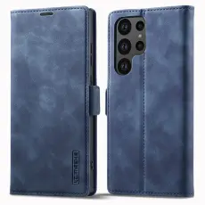 LC.imeeke - LC.IMEEKE Samsung Galaxy S25 Ultra Pl&aring;nboksfodral Konstl&auml;der- Bl&aring;