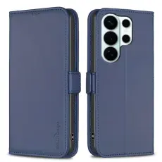 BINFEN COLOR - BINFEN Samsung Galaxy S26 Ultra Pl&aring;nboksfodral Konstl&auml;der Flip Folio - Bl&aring;