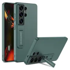 GKK - GKK Mobilskal till Samsung Galaxy S26 Ultra Slim Kickstand Plast - Gr&ouml;n
