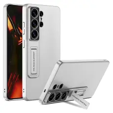 GKK - GKK Mobilskal till Samsung Galaxy S26 Ultra Slim Kickstand Plast - Silver