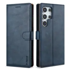 OEM - N.BEKUS Samsung Galaxy S26 Ultra Pl&aring;nboksfodral Konstl&auml;der - Bl&aring;