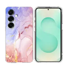 OEM - Mobilskal till Samsung Galaxy A57 Marmortryck Plast - Rosa