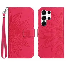 Amorus - Samsung Galaxy S26 Ultra Pl&aring;nboksfodral Konstl&auml;der - Ros&eacute;