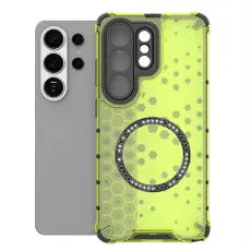 OEM - Mobilskal till Samsung Galaxy S26 Ultra Honeycomb Design TPU + PC - Gr&ouml;n