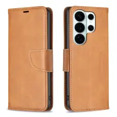 OEM - Mobilskal till Samsung Galaxy S26 Ultra St&ouml;tt&aring;ligt KonstL&auml;der - Gul