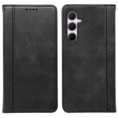 OEM - Mobilskal till Samsung Galaxy S26 Plus Konstl&auml;der Med Magnetst&auml;ngning Svart