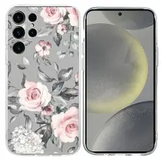 OEM - Mobilskal till Samsung Galaxy S26 Ultra M&ouml;nstertryck St&ouml;tt&aring;lig Mjuk TPU Blommor