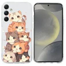 OEM - Samsung Galaxy S26/S26 Pro Skal M&ouml;nstertryck St&ouml;tt&aring;lig Mjuk TPU - Flera Katter