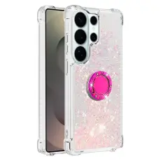 OEM - Samsung Galaxy S26 Ultra Skal TPU St&ouml;d Kickstand - Rosa / Pentagram