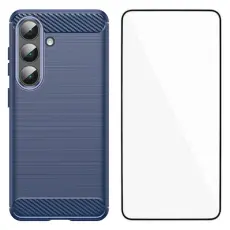 WANLONFENG - WANLONFENG Samsung Galaxy S26 Plus Skal TPU LS Series - Bl&aring;