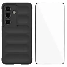 WANLONFENG - WANLONFENG Samsung Galaxy S26 / S26 Pro Skal TPU HD Serie - Svart